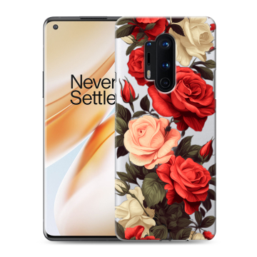 Силиконовый чехол на OnePlus 8 Pro с принтом Розы Силиконовый чехол на OnePlus 8 Pro с принтом Розы