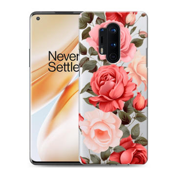 Силиконовый чехол на OnePlus 8 Pro с принтом Розы Силиконовый чехол на OnePlus 8 Pro с принтом Розы