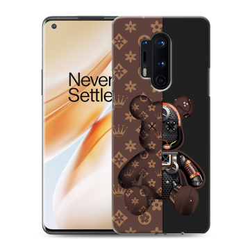 Силиконовый чехол на OnePlus 8 Pro с принтом Луи робот