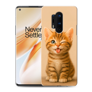 Силиконовый чехол на OnePlus 8 Pro с принтом котенок Силиконовый чехол на OnePlus 8 Pro с принтом котенок