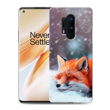 Силиконовый чехол на OnePlus 8 Pro с принтом лиса Силиконовый чехол на OnePlus 8 Pro с принтом лиса