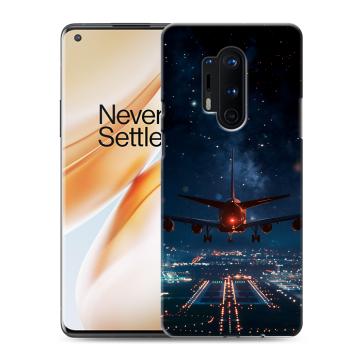 Силиконовый чехол на OnePlus 8 Pro с принтом самолет Силиконовый чехол на OnePlus 8 Pro с принтом самолет