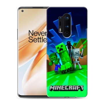 Силиконовый чехол на OnePlus 8 Pro с принтом Майнкрафт Силиконовый чехол на OnePlus 8 Pro с принтом Майнкрафт