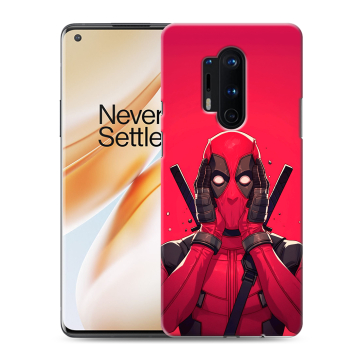 Силиконовый чехол на OnePlus 8 Pro с принтом Дедпул Deadpool Силиконовый чехол на OnePlus 8 Pro с принтом Дедпул Deadpool