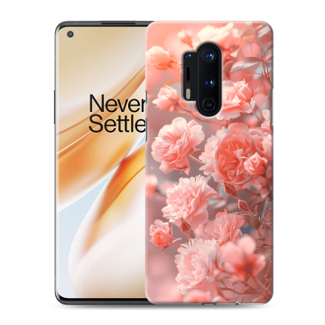 Силиконовый чехол на OnePlus 8 Pro с принтом Розы цветы