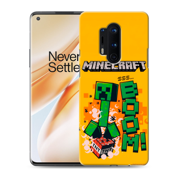 Силиконовый чехол на OnePlus 8 Pro с принтом Майнкрафт Minecraft Силиконовый чехол на OnePlus 8 Pro с принтом Майнкрафт Minecraft