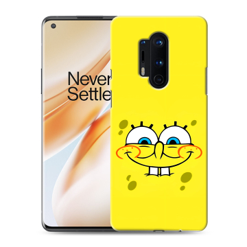 Силиконовый чехол на OnePlus 8 Pro с принтом спанчбоб спанч боб Силиконовый чехол на OnePlus 8 Pro с принтом спанчбоб спанч боб