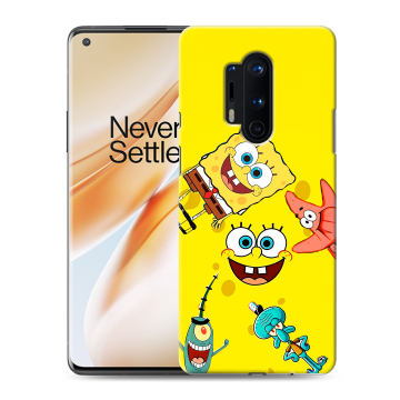 Силиконовый чехол на OnePlus 8 Pro с принтом Спанч боб Спанчбоб Силиконовый чехол на OnePlus 8 Pro с принтом Спанч боб Спанчбоб