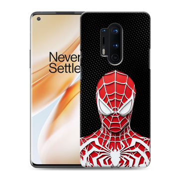 Силиконовый чехол на OnePlus 8 Pro с принтом человек паук spiderman Силиконовый чехол на OnePlus 8 Pro с принтом человек паук spiderman