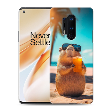 Силиконовый чехол на OnePlus 8 Pro с принтом Капибара Силиконовый чехол на OnePlus 8 Pro с принтом Капибара