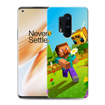 Силиконовый чехол на OnePlus 8 Pro с принтом Майнкрафт Minecraft Силиконовый чехол на OnePlus 8 Pro с принтом Майнкрафт Minecraft