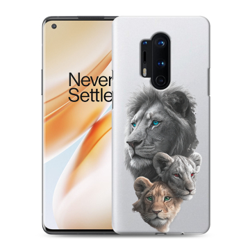Силиконовый чехол на OnePlus 8 Pro с принтом Львы Силиконовый чехол на OnePlus 8 Pro с принтом Львы