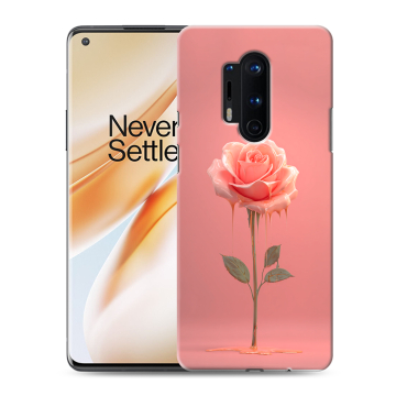 Силиконовый чехол на OnePlus 8 Pro с принтом Розовая роза Силиконовый чехол на OnePlus 8 Pro с принтом Розовая роза