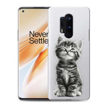 Силиконовый чехол на OnePlus 8 Pro с принтом Котенок Силиконовый чехол на OnePlus 8 Pro с принтом Котенок