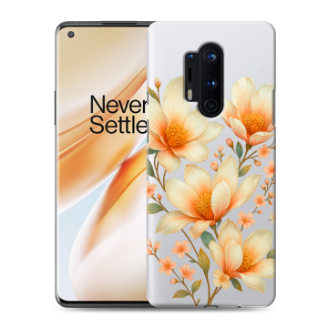 Силиконовый чехол на OnePlus 8 Pro с принтом Цветы Силиконовый чехол на OnePlus 8 Pro с принтом Цветы