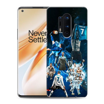 Силиконовый чехол на OnePlus 8 Pro с принтом Реал Роналдо Силиконовый чехол на OnePlus 8 Pro с принтом Реал Роналдо