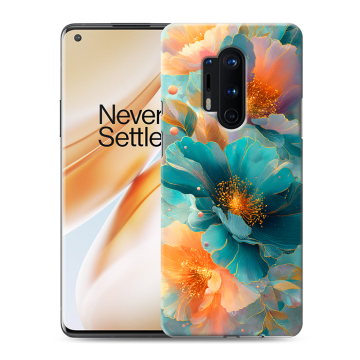 Силиконовый чехол на OnePlus 8 Pro с принтом Цветы Силиконовый чехол на OnePlus 8 Pro с принтом Цветы
