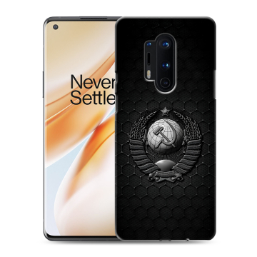 Силиконовый чехол на OnePlus 8 Pro с принтом Герб Флаг СССР Силиконовый чехол на OnePlus 8 Pro с принтом Герб Флаг СССР