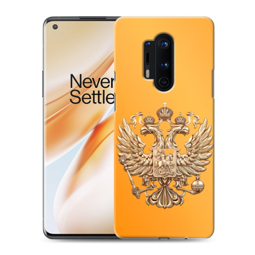 Силиконовый чехол на OnePlus 8 Pro с принтом Герб Флаг России Силиконовый чехол на OnePlus 8 Pro с принтом Герб Флаг России