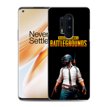 Силиконовый чехол на OnePlus 8 Pro с принтом PUGB ПАГБ