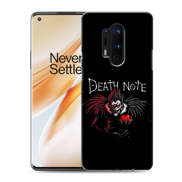 Силиконовый чехол на OnePlus 8 Pro с принтом Death note Тетрадь смерти Силиконовый чехол на OnePlus 8 Pro с принтом Death note Тетрадь смерти