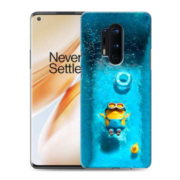 Силиконовый чехол на OnePlus 8 Pro с принтом Миньоны Силиконовый чехол на OnePlus 8 Pro с принтом Миньоны