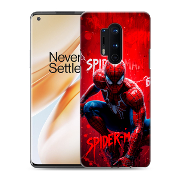 Силиконовый чехол на OnePlus 8 Pro с принтом Spiderman Человек паук Силиконовый чехол на OnePlus 8 Pro с принтом Spiderman Человек паук