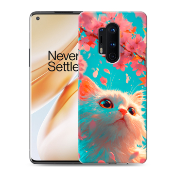 Силиконовый чехол на OnePlus 8 Pro с принтом Красивый кот Силиконовый чехол на OnePlus 8 Pro с принтом Красивый кот