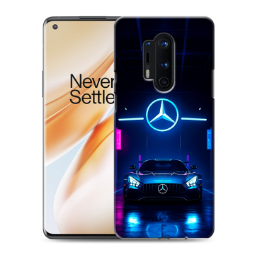 Силиконовый чехол на OnePlus 8 Pro с принтом Mercedes Мерседес