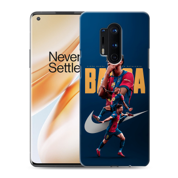 Силиконовый чехол на OnePlus 8 Pro с принтом Барселона Barca Yamal 