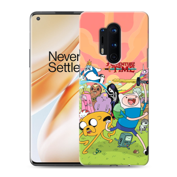 Силиконовый чехол на OnePlus 8 Pro с принтом Adventure time Время приключений Силиконовый чехол на OnePlus 8 Pro с принтом Adventure time Время приключений