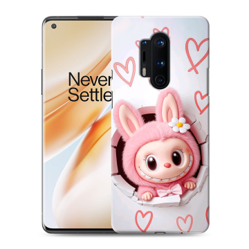 Силиконовый чехол на OnePlus 8 Pro с принтом Labubu Лабубу Силиконовый чехол на OnePlus 8 Pro с принтом Labubu Лабубу