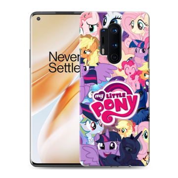 Силиконовый чехол на OnePlus 8 Pro с принтом My little pony Дружба чудо Силиконовый чехол на OnePlus 8 Pro с принтом My little pony Дружба чудо