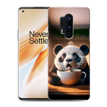 Силиконовый чехол на OnePlus 8 Pro с принтом смешная панда Силиконовый чехол на OnePlus 8 Pro с принтом смешная панда