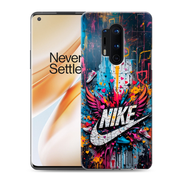 Силиконовый чехол на OnePlus 8 Pro с принтом Nike Найк Силиконовый чехол на OnePlus 8 Pro с принтом Nike Найк