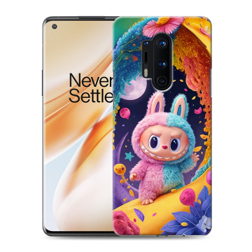 Силиконовый чехол на OnePlus 8 Pro с принтом Labubu Лабубу Силиконовый чехол на OnePlus 8 Pro с принтом Labubu Лабубу