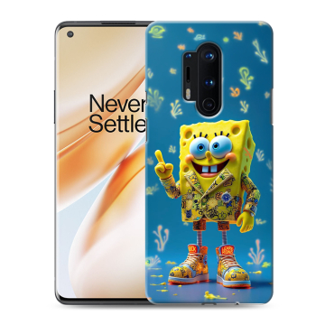 Силиконовый чехол на OnePlus 8 Pro с принтом Спанч боб Спанчбоб Силиконовый чехол на OnePlus 8 Pro с принтом Спанч боб Спанчбоб