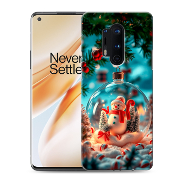 Силиконовый чехол на OnePlus 8 Pro с принтом Новый год Силиконовый чехол на OnePlus 8 Pro с принтом Новый год