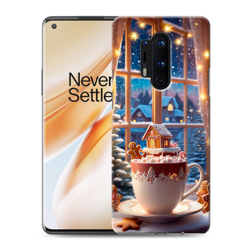 Силиконовый чехол на OnePlus 8 Pro с принтом Новый год Силиконовый чехол на OnePlus 8 Pro с принтом Новый год