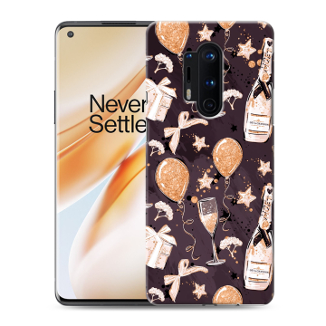Силиконовый чехол на OnePlus 8 Pro с принтом Новый год Силиконовый чехол на OnePlus 8 Pro с принтом Новый год