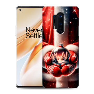 Силиконовый чехол на OnePlus 8 Pro с принтом Новый год Силиконовый чехол на OnePlus 8 Pro с принтом Новый год