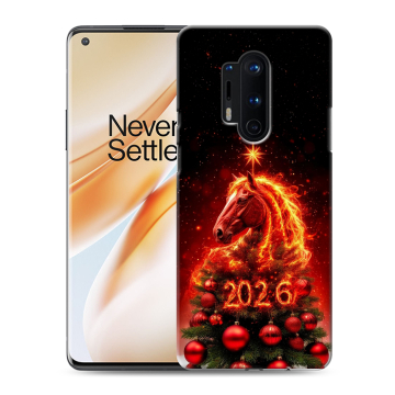 Силиконовый чехол на OnePlus 8 Pro с принтом Новый год Силиконовый чехол на OnePlus 8 Pro с принтом Новый год