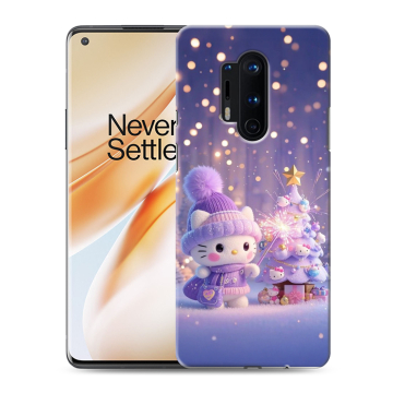 Силиконовый чехол на OnePlus 8 Pro с принтом Новый год