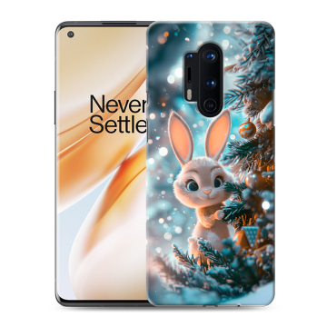 Силиконовый чехол на OnePlus 8 Pro с принтом Новый год