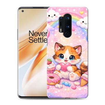 Силиконовый чехол на OnePlus 8 Pro с принтом для девочек
