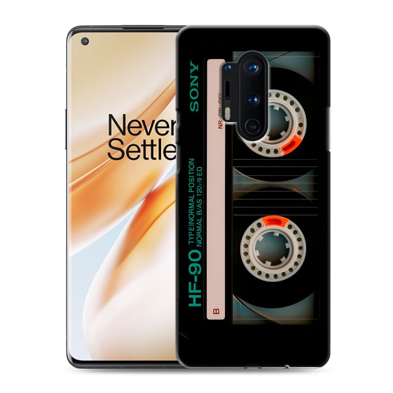 Силиконовый противоударный чехол на OnePlus 8 Pro с принтом Кассета Силиконовый противоударный чехол на OnePlus 8 Pro с принтом Кассета