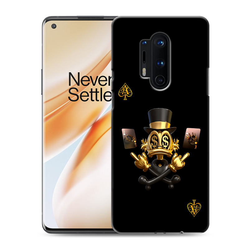 Силиконовый противоударный чехол на OnePlus 8 Pro с принтом Золотой скрудж макдак Силиконовый противоударный чехол на OnePlus 8 Pro с принтом Золотой скрудж макдак