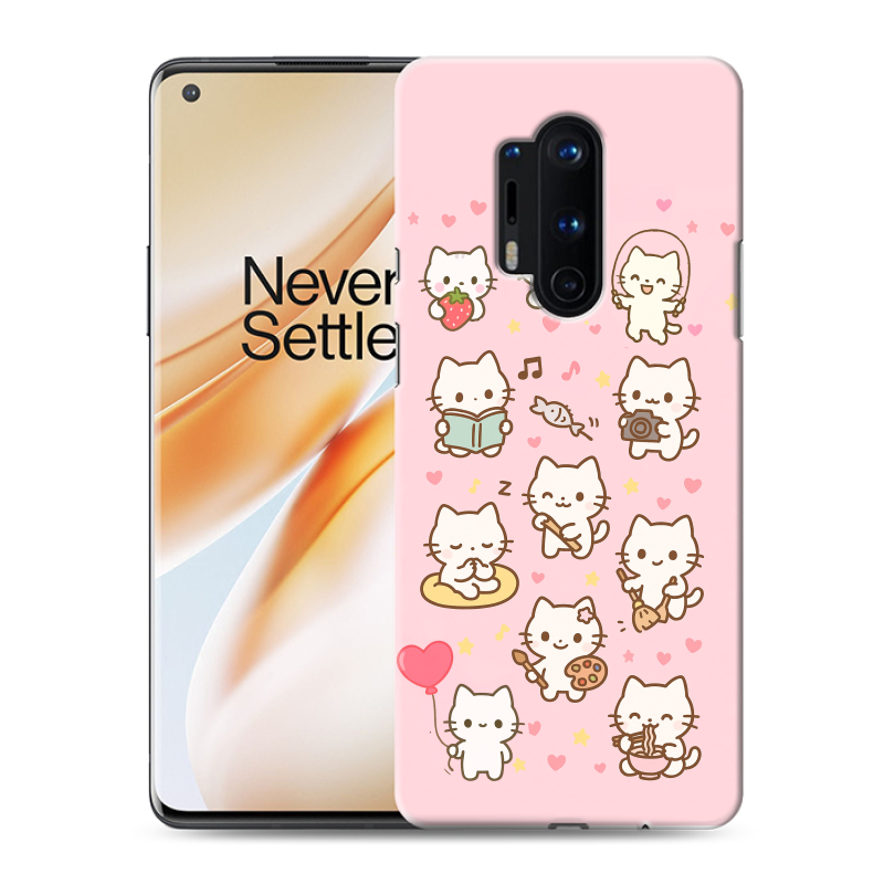 Силиконовый противоударный чехол на OnePlus 8 Pro с принтом Hello Kitty Хелоу Кити Силиконовый противоударный чехол на OnePlus 8 Pro с принтом Hello Kitty Хелоу Кити