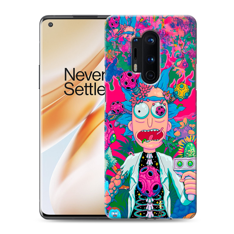 Силиконовый чехол на OnePlus 8 Pro с принтом Рик и Морти Rick Morty Силиконовый чехол на OnePlus 8 Pro с принтом Рик и Морти Rick Morty