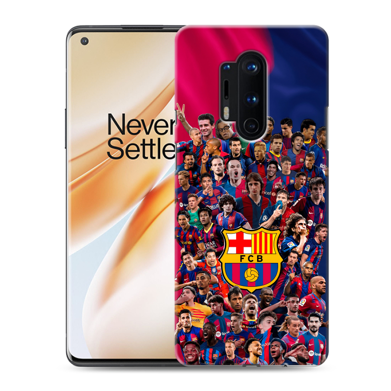 Силиконовый противоударный чехол на OnePlus 8 Pro с принтом Барселона Barcelona Силиконовый противоударный чехол на OnePlus 8 Pro с принтом Барселона Barcelona